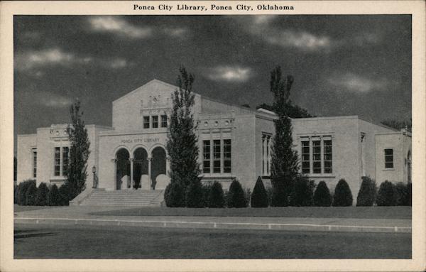 Ponca City Library Oklahoma