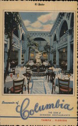 El Patio, Columbia Spanish Restaurant Postcard