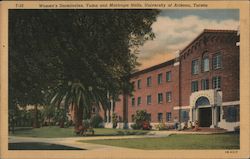 Women's Dormitories, Yuma and Maricopa Halls, University of Arizona Tucson, AZ Postcard Postcard Postcard