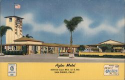 Aztec Motel Postcard
