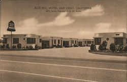 Blue Bell Motel Postcard