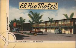 El Rio Motel San Diego, CA Postcard Postcard Postcard