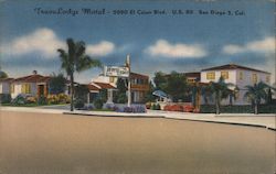 TraveLodge Motel Postcard