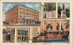 Mark Twain Hotel Postcard