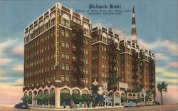 Pickwick Hotel Postcard