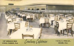 Coralway Cafeterias Miami, FL Postcard Postcard Postcard