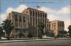 Maricopa County Court House Postcard