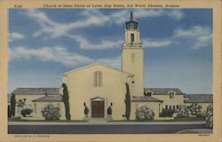 Church of Jesus Christ of Latter Day Saints, 3rd Ward Phoenix, AZ Postcard Postcard Postcard