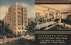 Alhambra Hotel Miami, FL Postcard Postcard Postcard