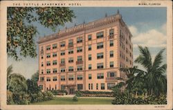 The Tuttle Apartment Hotel Postcard