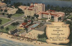 International Hotel and Apartments Postcard