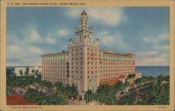 The Roney Plaza Hotel Postcard