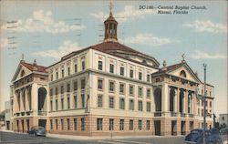 Central Baptist Church Postcard