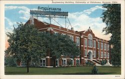 Engineering Building, University of Oklahoma Postcard