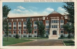 Business Administration Building, University of Oklahoma Norman, OK Postcard Postcard Postcard