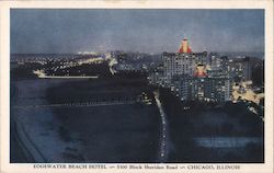 Edgewater beach hotel Chicago, IL Postcard Postcard Postcard