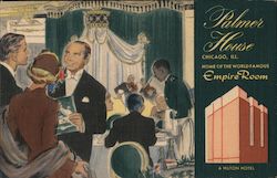 The Empire Room at the Palmer House Postcard