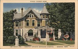 Hi-Way Tourist Home Postcard