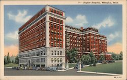 Baptist Hospital Postcard