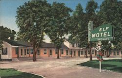 Elf Motel Springfield, MO Postcard Postcard 