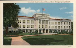 Academic Hall, Southwest Missouri State College Postcard