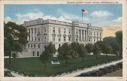Green County Court House Springfield, MO Postcard Postcard Postcard