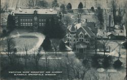 Visitation Nuns' Monastery and Academy Elfindale Springfield, MO Postcard Postcard Postcard