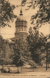 The Dome, Jesse Hall, University of Missouri Postcard