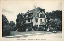 Delta Tau Delta, University of Missouri Postcard