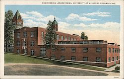 Engineering Laboratories, University of Missouri Postcard