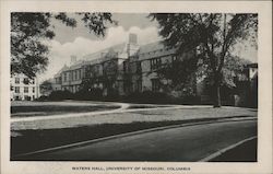 Waters Hall, University of Missouri Postcard