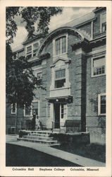 Columbia Hall, Stephens College Postcard