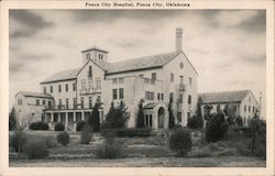 Ponca City Hospital Oklahoma Postcard Postcard Postcard