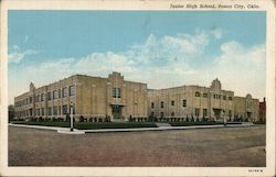 Junior High School Ponca City, OK Postcard Postcard Postcard