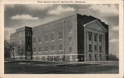 First Baptist Church Postcard