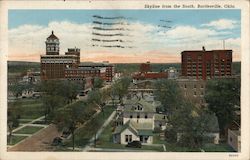 Skyline from the South Bartlesville, OK Postcard Postcard Postcard