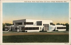 Field House, Senior High School and Junior College Postcard