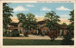Woolaroc Lodge, F.P. Ranch Postcard
