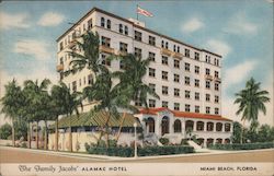 The Family Jacob's Almac Hotel Postcard