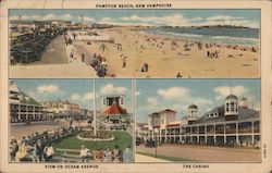 Hampton Beach New Hampshire Postcard Postcard Postcard