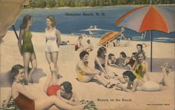 Beauty on the Beach Postcard