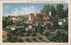 Home of Robert Montgomery Postcard
