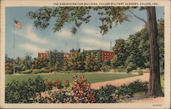 The Administration Building Culver Military Academy Indiana Postcard Postcard Postcard