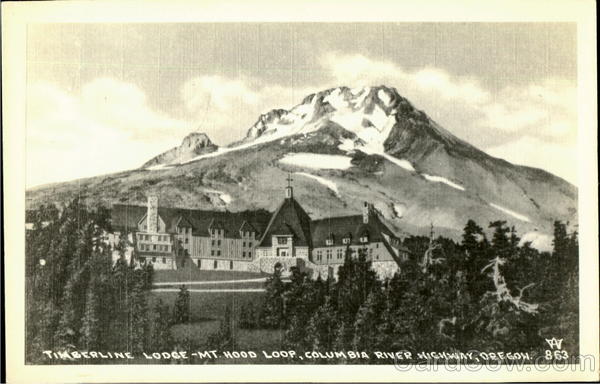 Timberline Lodge Columbia River Oregon