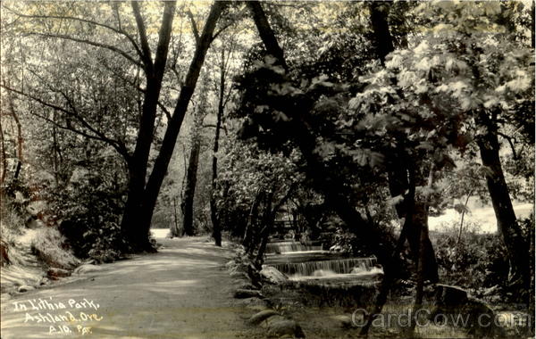 In Lithia Park Ashland Oregon