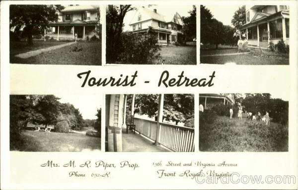Tourist Retreat, 15th Street and Virginia Avenue Front Royal