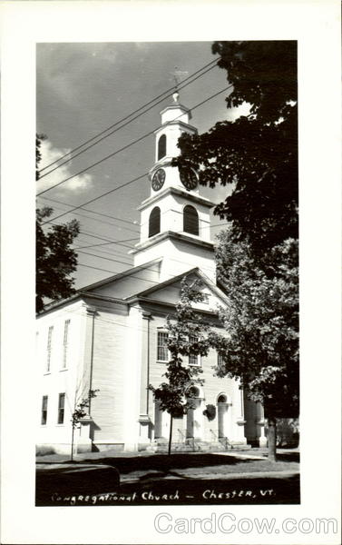 Congregational Church Chester Vermont