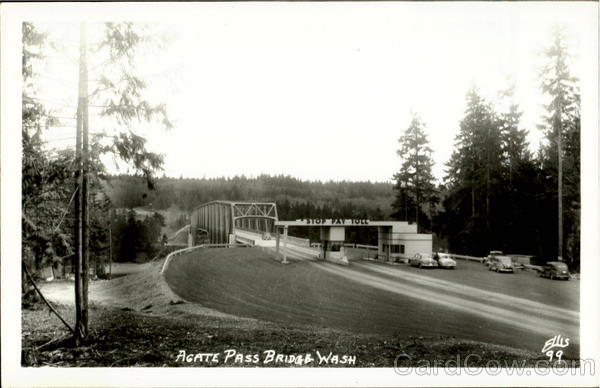 Agate Pass Bridge Suquamish Washington