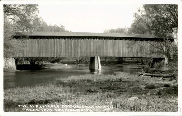 The Old Covered Bridge Port Washington Wisconsin