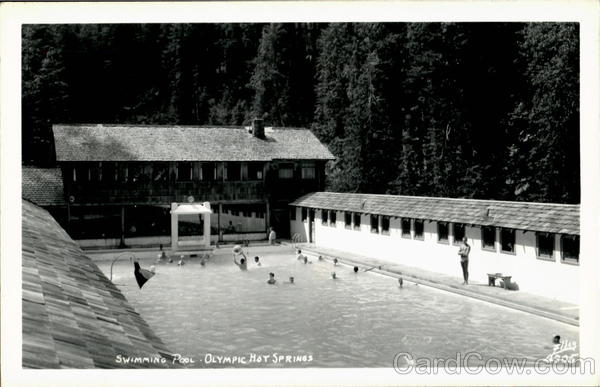 Swimming Pool Olympic Hot Springs Washington